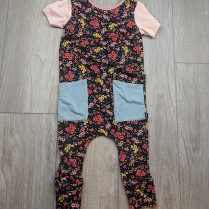 Rags to raches short sleeve romper